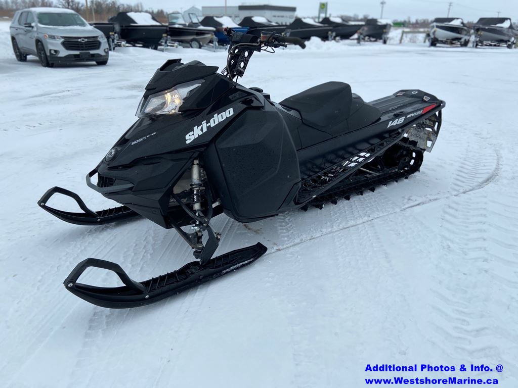 Pre-Owned 2014 SKI-DOO 800R E-TEC 146 REV XM BLACK SNOWMOBILE in Arborg ...