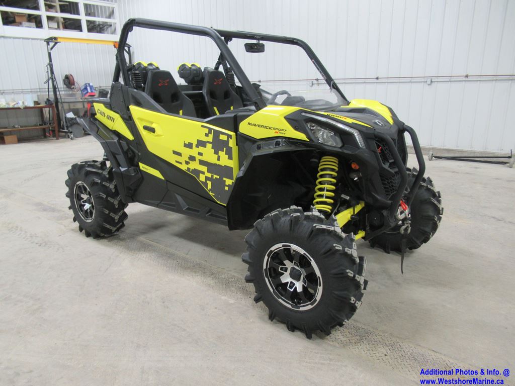 Pre Owned 2019 Can Am Maverick Sport 1000r X Mr Yellow Utv In Arborg