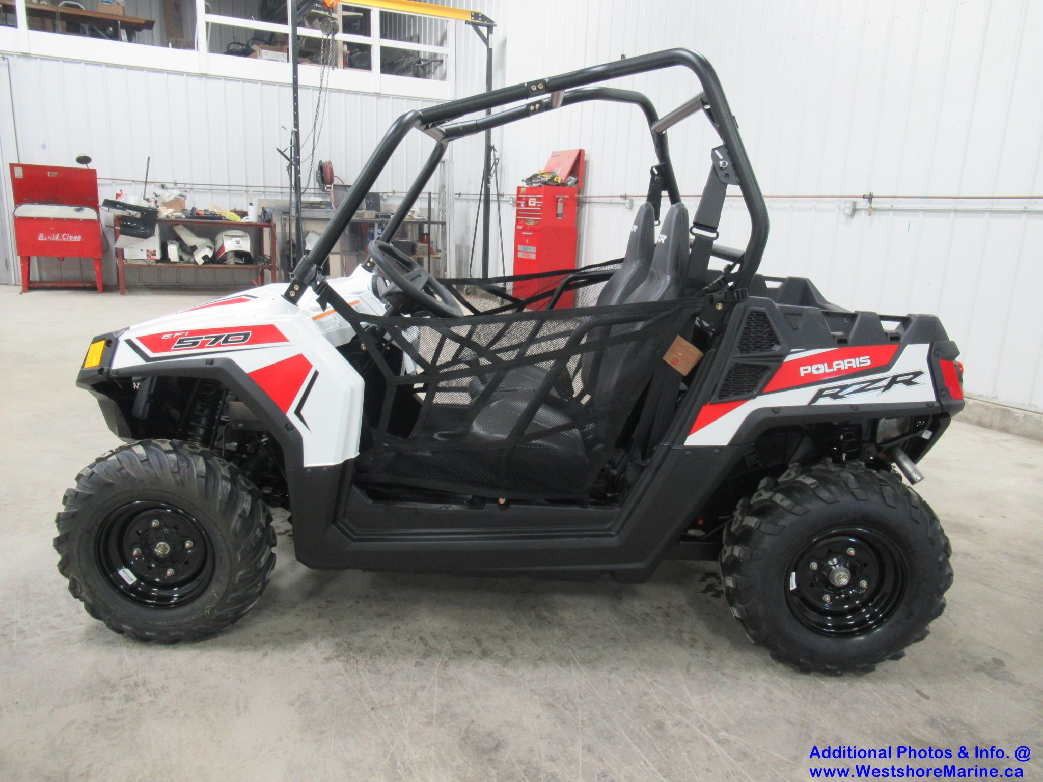 New 2020 Polaris RZR 570 WHITE RTV in Arborg #090272 | Westshore Marine ...