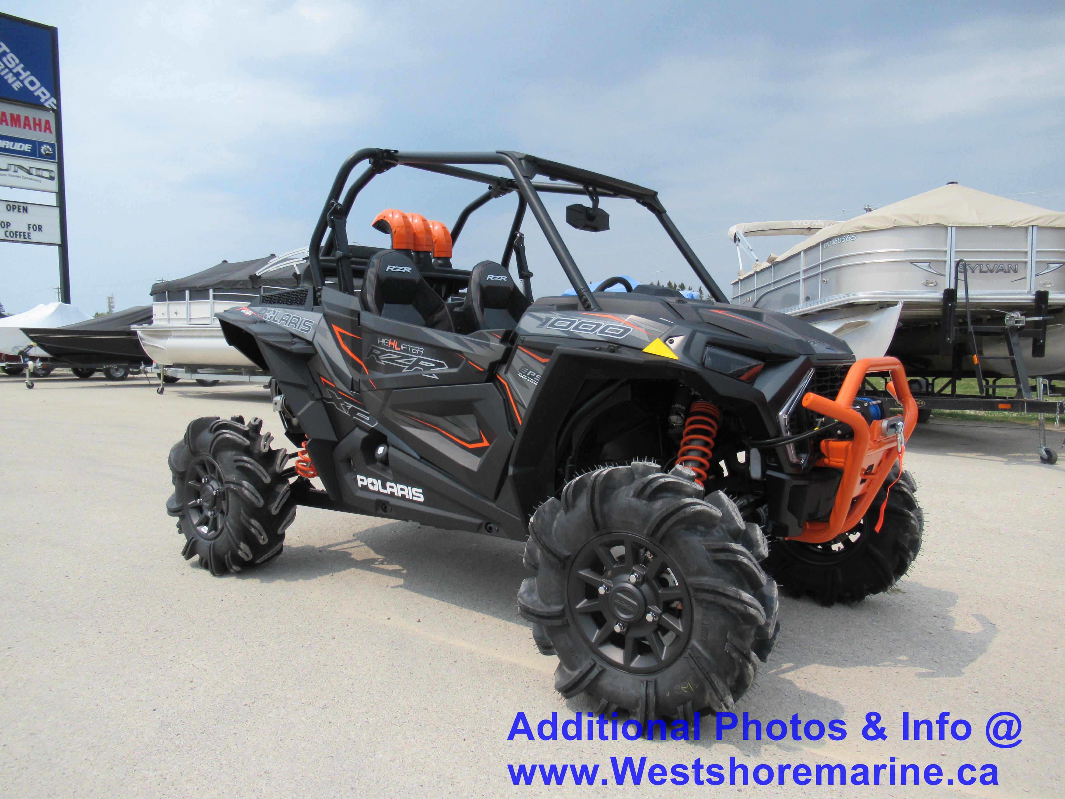 New 2019 Polaris RZR HIGHLIFTER 1000 *New with Warranty!* RTV in Arborg ...