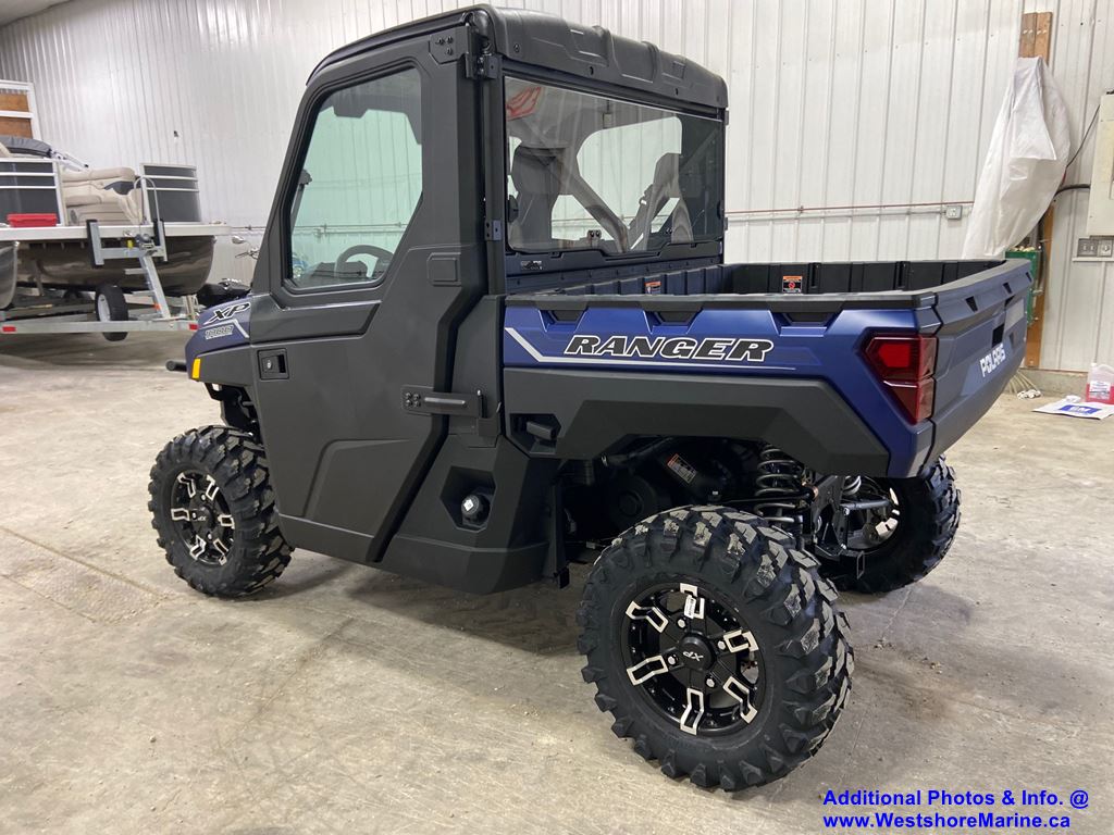 New 2021 Polaris RANGER XP 1000 W/ CAB & HEAT MATTE NAVY BLUE UTV in ...