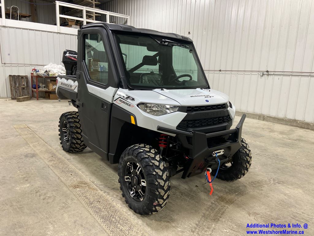 New 2021 POLARIS RANGER XP 1000 NORTHSTAR PREMIUM METALLIC WHITE UTV in ...