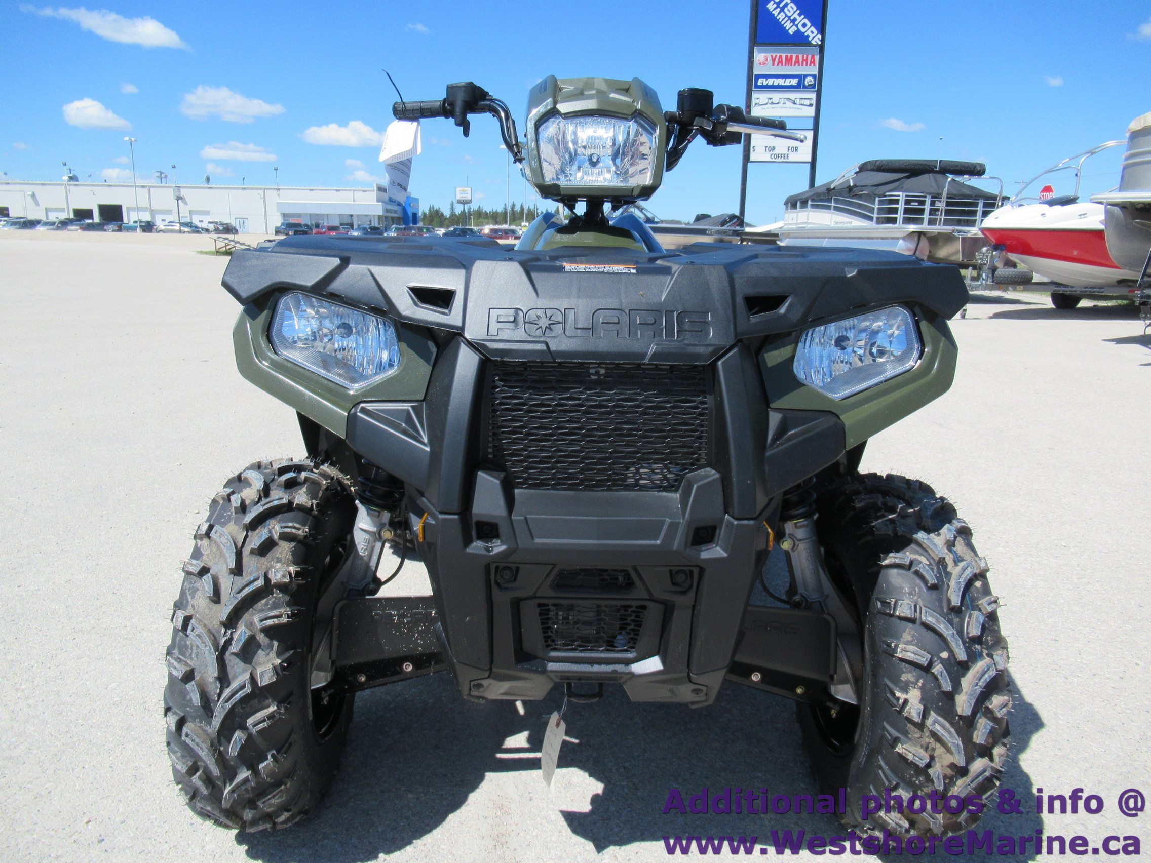 New 2019 Polaris 450 SPORTSMAN HO SAGE GREEN ATV in Arborg #611432 ...