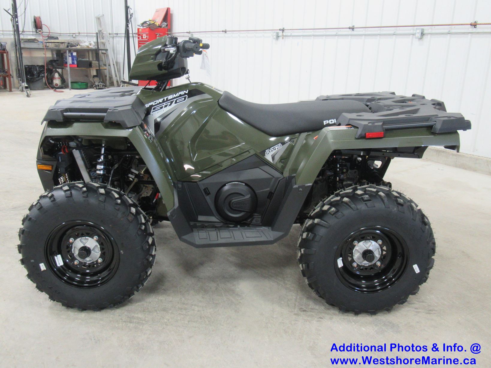 New 2020 Polaris SPORTSMAN 570 SAGE GREEN ATV in Arborg #266518 ...