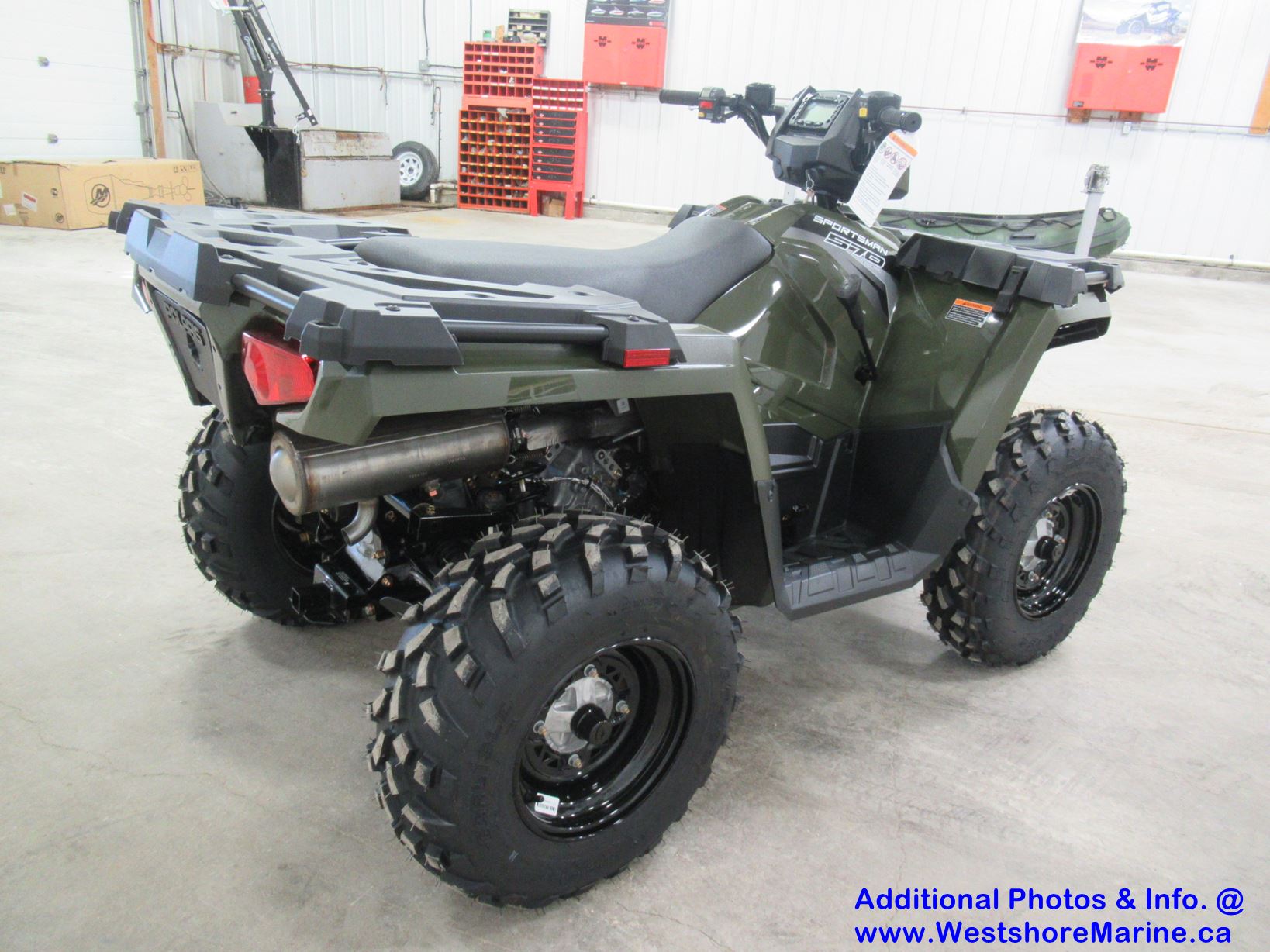 New 2020 Polaris SPORTSMAN 570 EPS SAGE GREEN ATV in Arborg #267620 ...