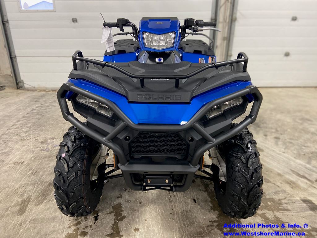 New 2021 POLARIS SPORTSMAN 570 EPS/EBS PREMIUM 49S BLUE ATV in Arborg ...