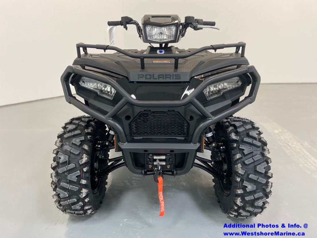 New 2021 POLARIS SPORTSMAN 570 EPS/EBS TRAIL ONYX BLACK ATV in