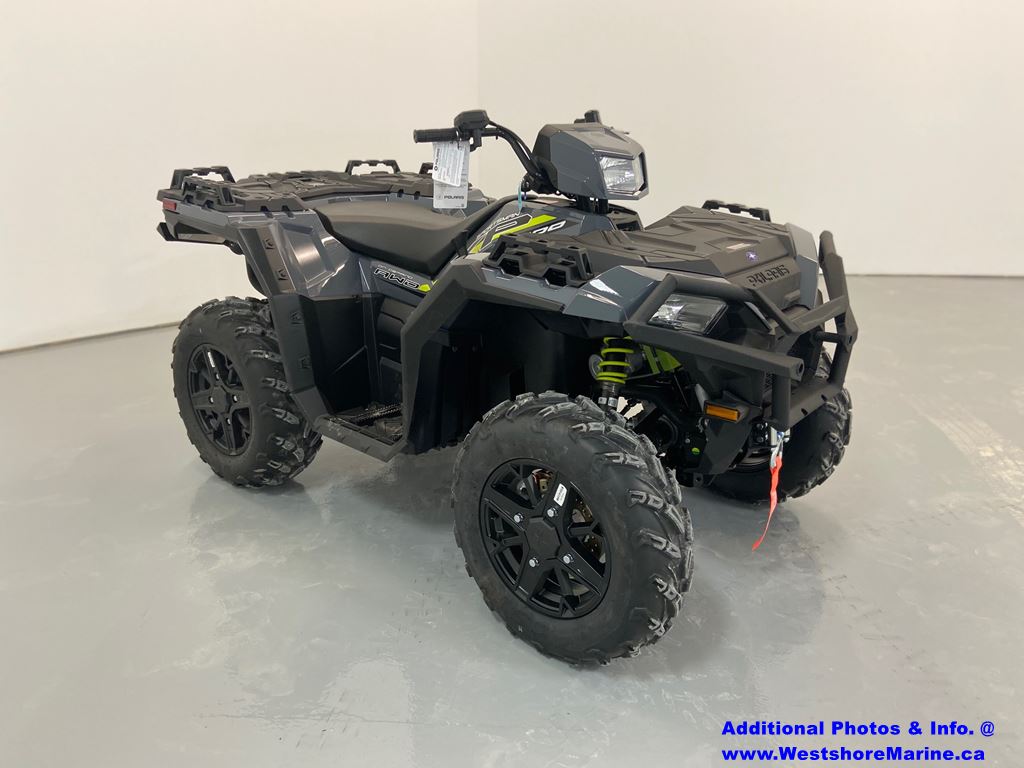 New 21 Polaris Sportsman Xp 1000 Trail Stealth Grey Atv In Arborg Westshore Marine Leisure