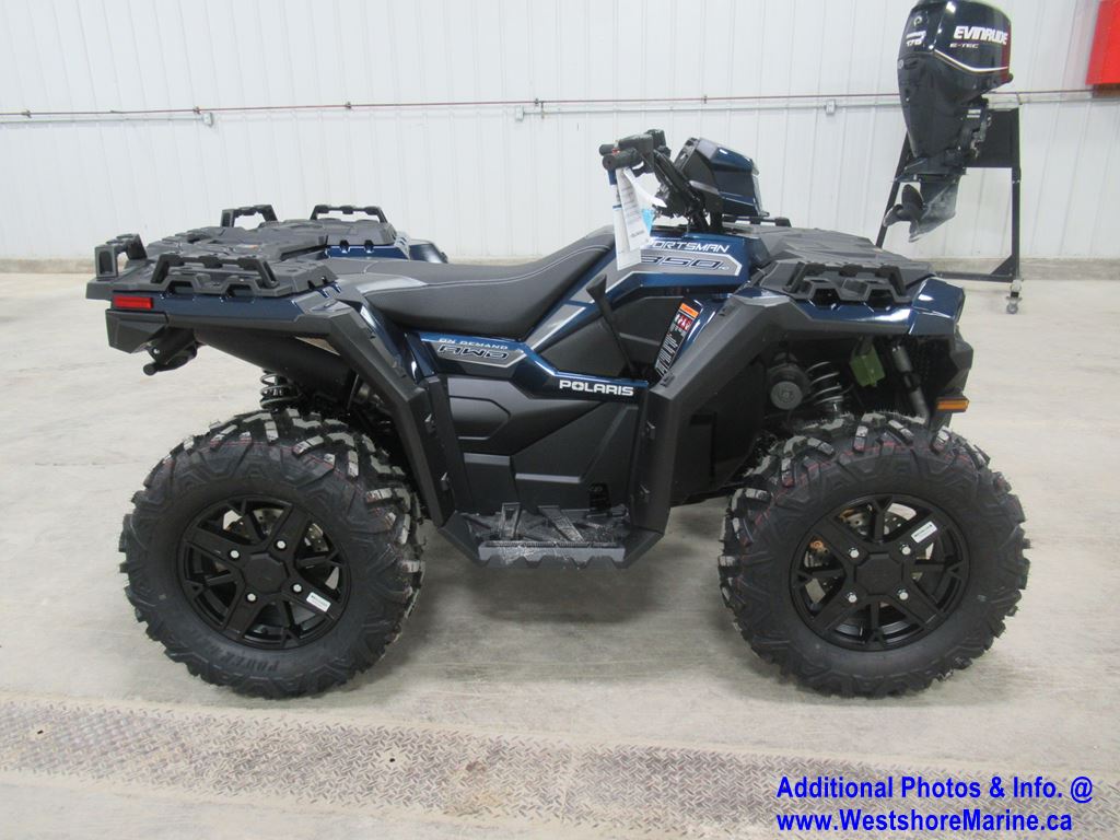 New 2020 Polaris SPORTSMAN 850 PREMIUM TRAIL STEEL BLUE ATV in Arborg ...