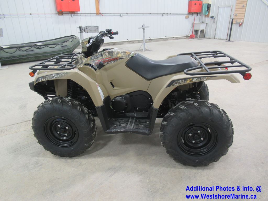 New 2020 YAMAHA KODIAK 450 - CAMO - Power Steering ATV in Arborg ...