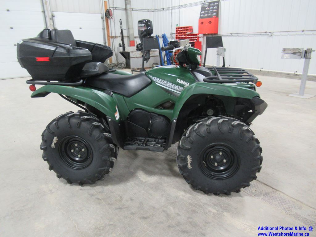 Pre-Owned 2017 Yamaha Grizzly 700 EPS w/ 2-Up Seat ATV in Arborg ...