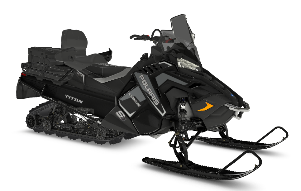 New 2023 Polaris TITAN ADVENTURE 155 4-STROKE 1.8 Cobra PIDD GPS GLOSS ...