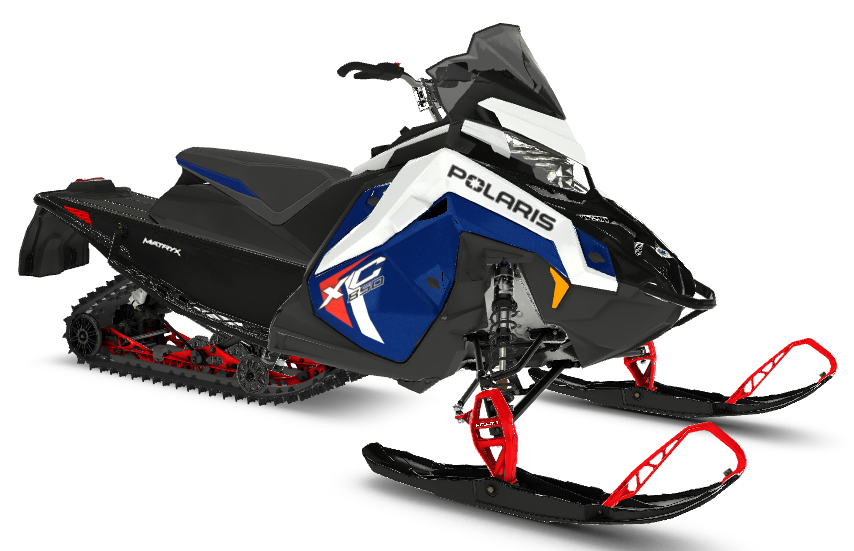 New 2023 Polaris 850 INDY XC 129 ES POLARIS BLUE/WHITE LIGHTNING ...