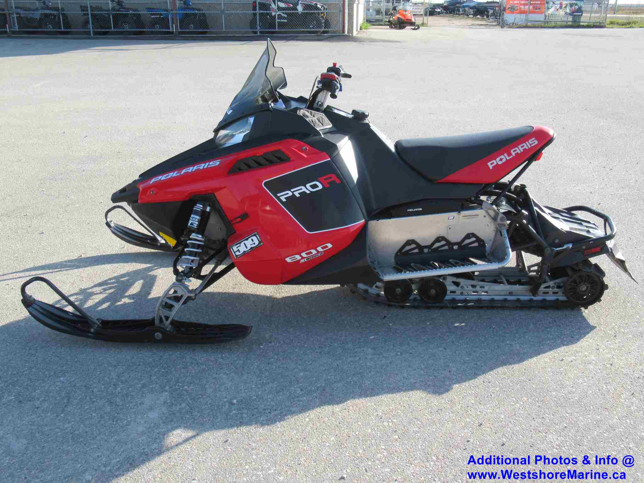 Pre-owned 2011 Polaris Pro R 800 Snowmobile In Arborg #138480 