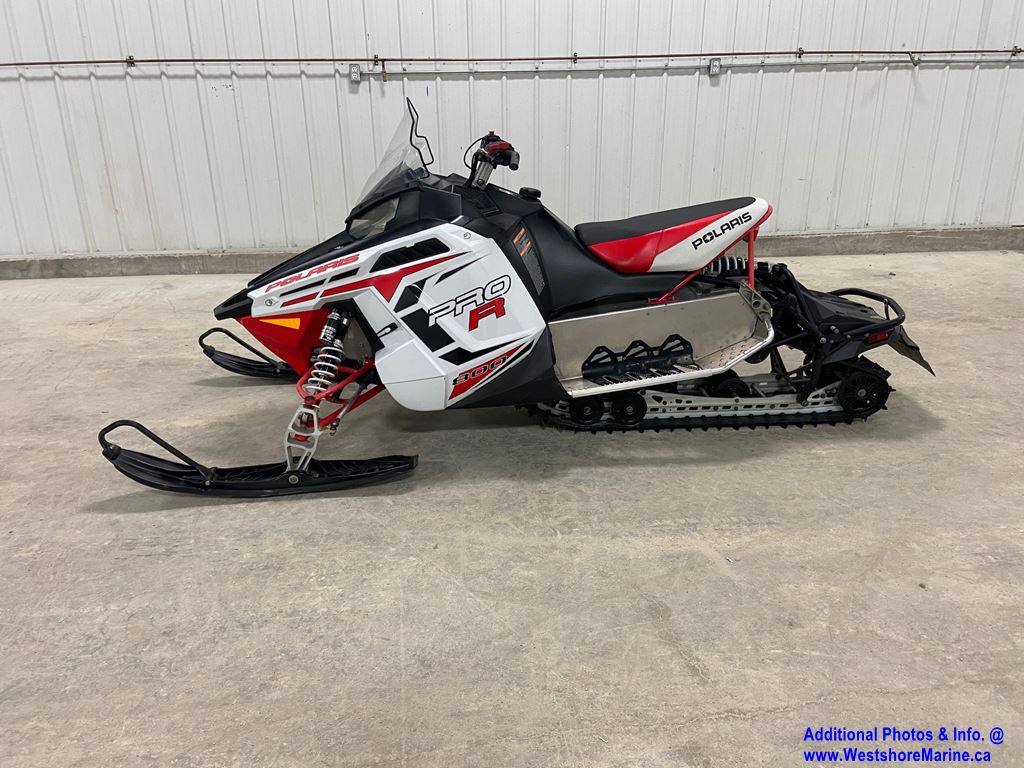 Pre-Owned 2012 Polaris 800 SWITCHBACK PRO-R ES WHITE & RED SNOWMOBILE ...