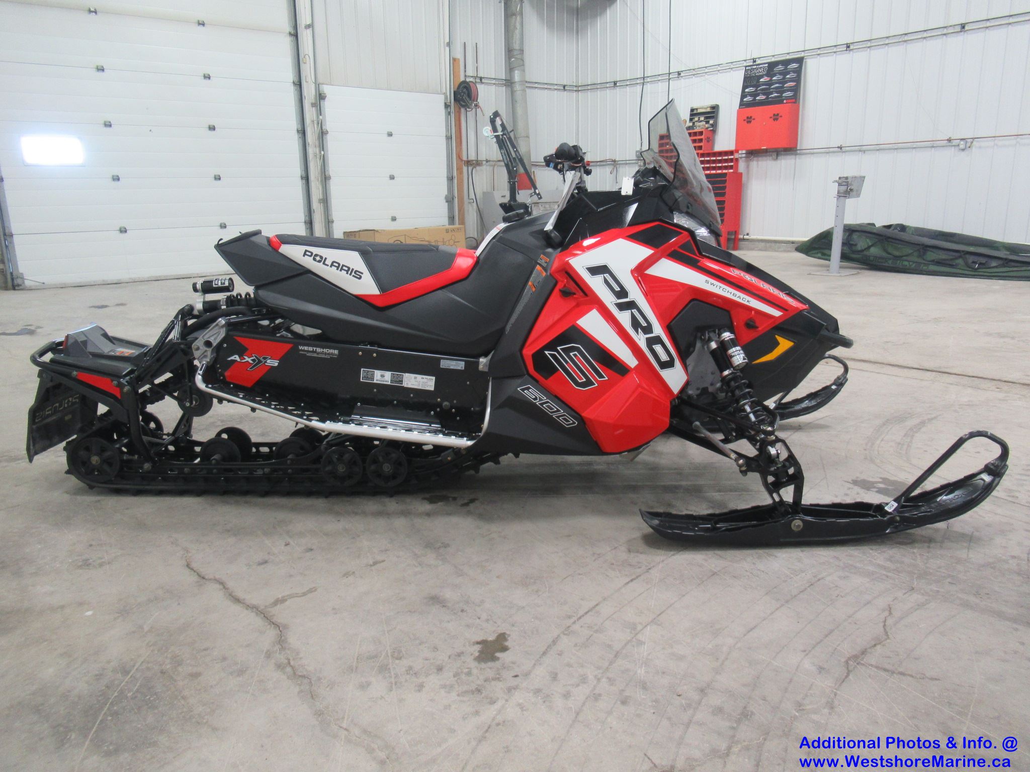 New 2019 Polaris 600 SWITCHBACK PRO-S - ELECTRIC START! RIPSAW II ...