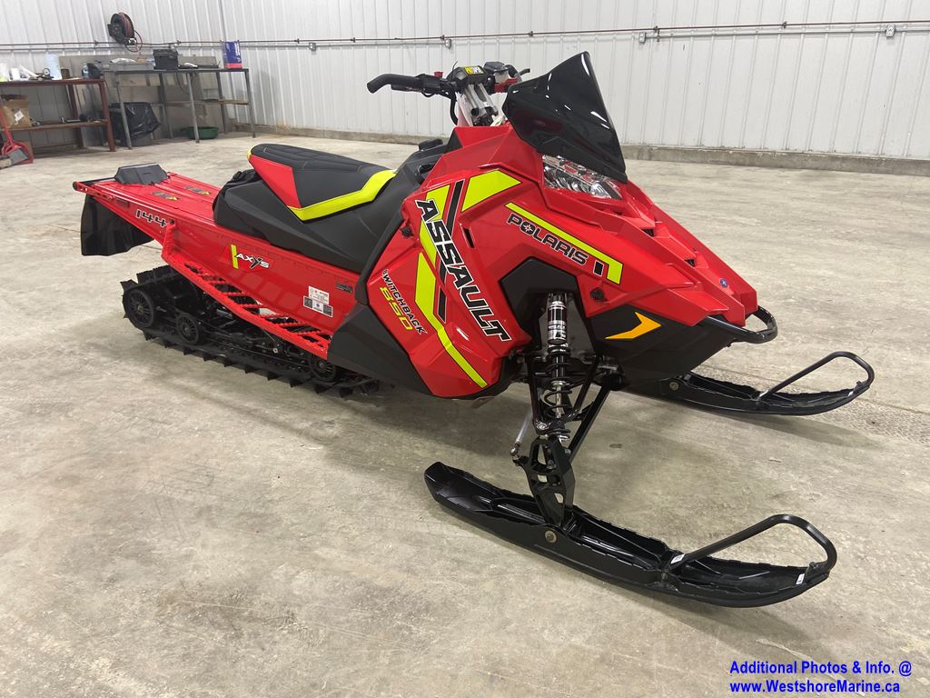 New 2021 Polaris 850 SWITCHBACK ASSAULT 144 ES GPS 2.0 SNOWMOBILE in ...