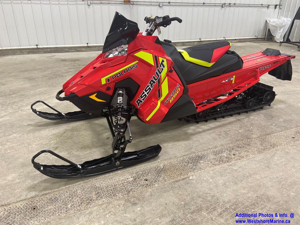 New 2021 Polaris 850 SWITCHBACK ASSAULT 144 SNOWMOBILE in Arborg ...