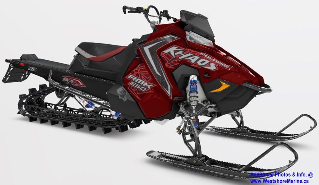 New 2021 Polaris 850 RMK KHAOS 165 2.75