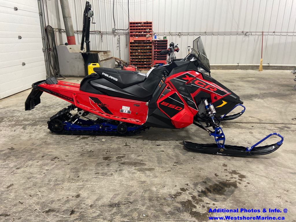 New 2021 POLARIS 850 INDY XCR 129 - ES - 1.25 ICE RIPPER - GPS INDY RED ...