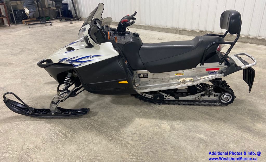 Pre-Owned 2007 Polaris 600 IQ PEARL WHITE 2-UP SNOWMOBILE in Arborg ...