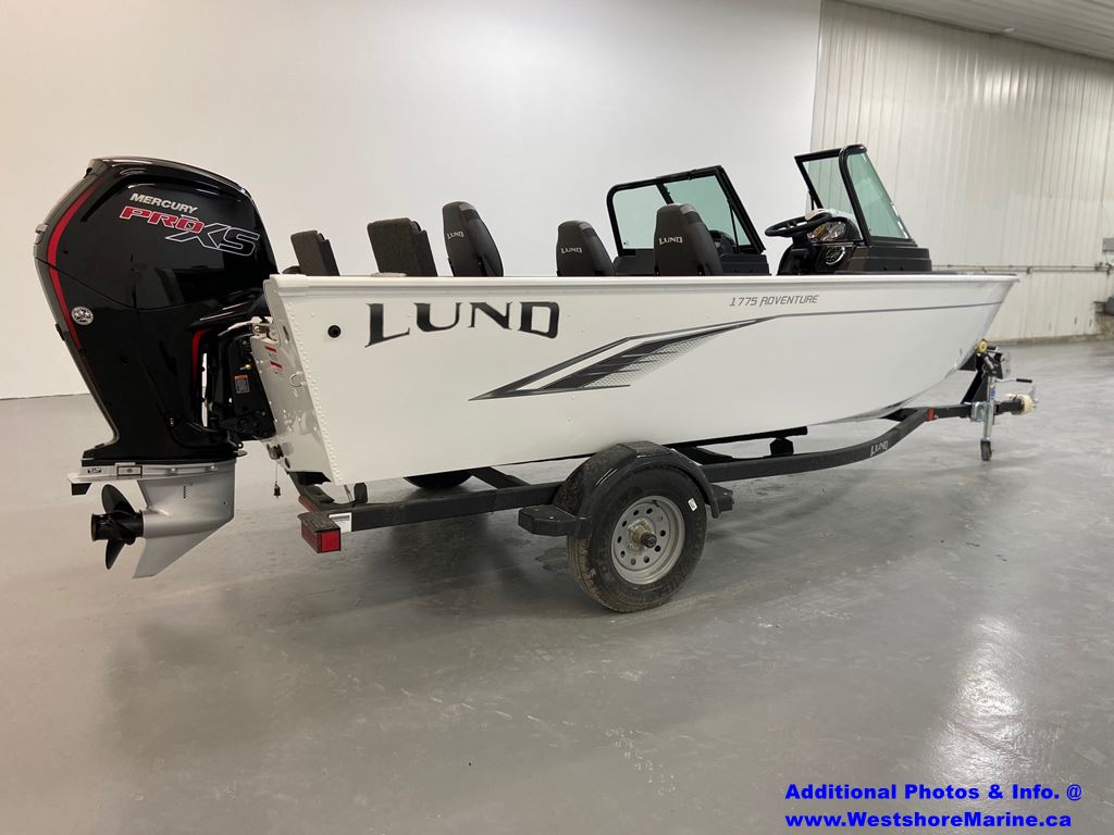 New 2021 LUND 1775 ADVENTURE SPORT ARTIC WHITE BOAT in 29D121