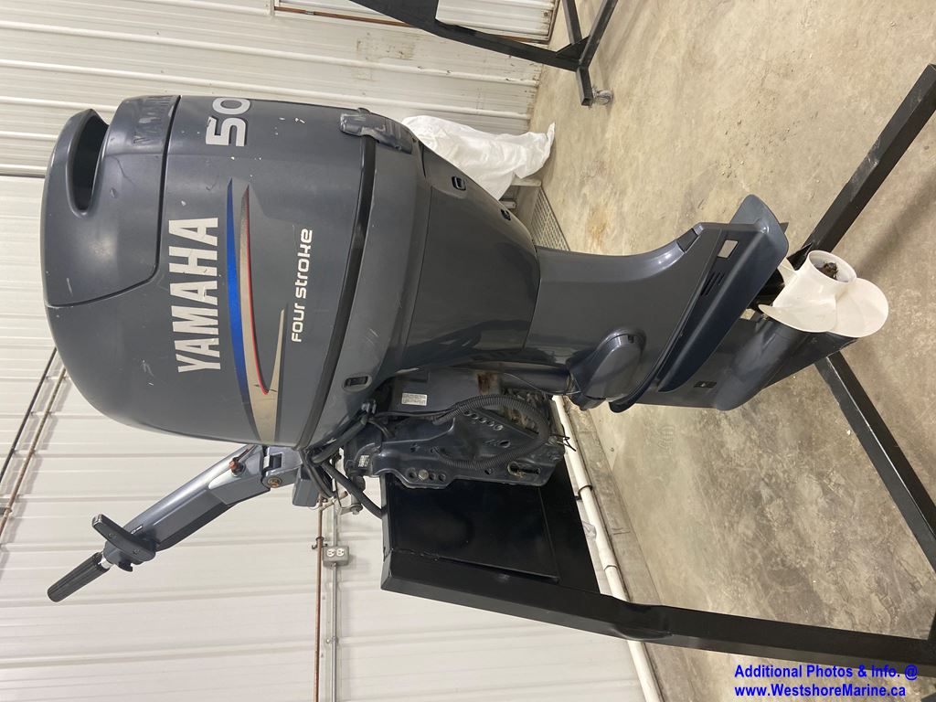 Pre Owned 2000 Yamaha 50hp Tiller Outboard In Arborg 415466
