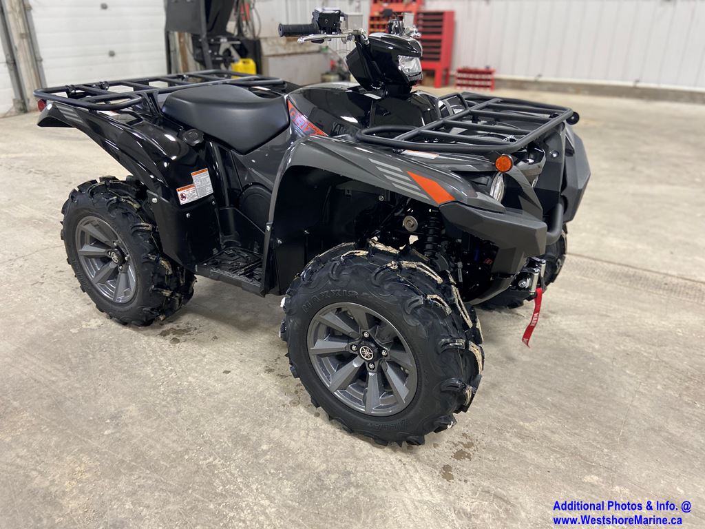 New 2021 YAMAHA GRIZZLY 700 EPS BLACK ATV in YF70GPSMB1
