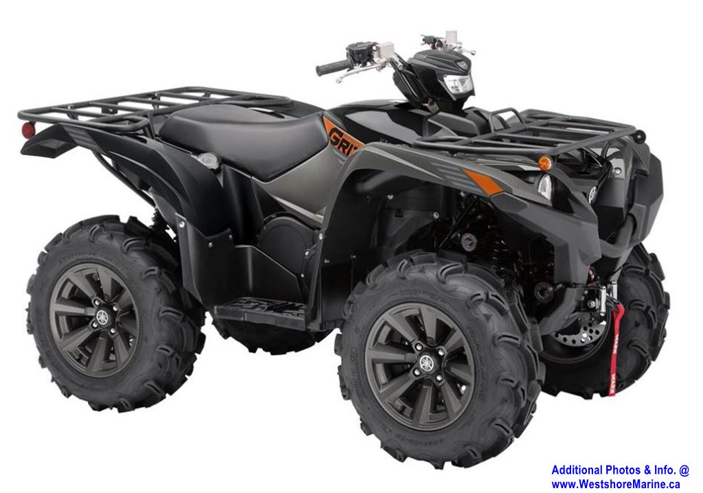 New 2021 YAMAHA GRIZZLY 700 EPS BLACK ATV in YF70GPSMB16