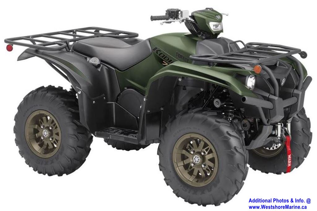 New 2021 YAMAHA KODIAK 700 EPS GREEN ATV in Arborg #YF70KPAMG1 ...