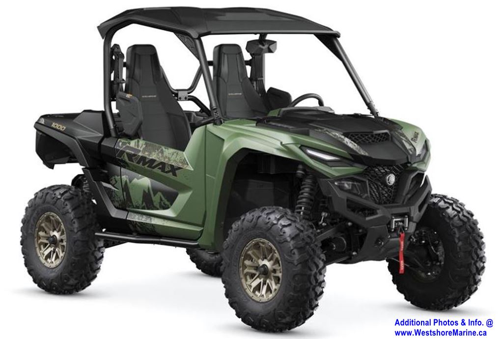 New 2021 YAMAHA WOLVERINE RMAX2 1000 EPS GREEN UTV in Arborg # ...